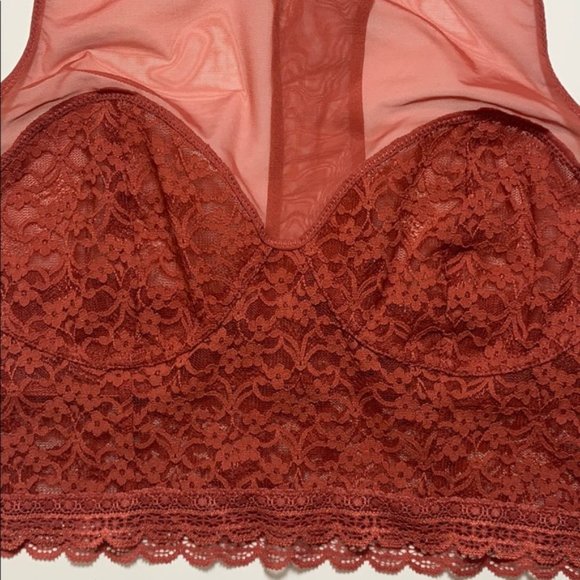 NWT Free People Intimately Stay With Me Longline Bralette M - Picture 8 of 12